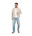 Mens Harrington Jacket Cream Brave Soul-1