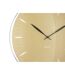 Horloge mural Leaf - Diamètre 40 cm - Jaune moutarde