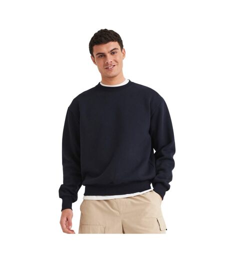 Unisex adult signature heavyweight sweatshirt new french navy Awdis