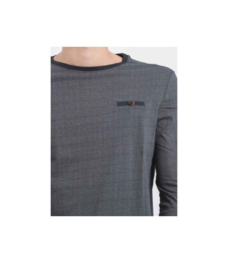 T-shirt manches longues col rond pur coton JACOU
