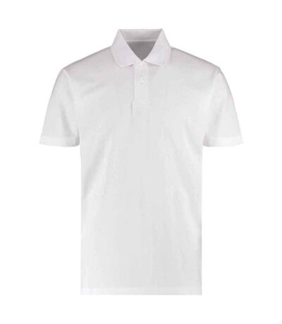 Polo workforce homme blanc Kustom Kit