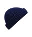 Unisex adult harbour fisherman beanie oxford navy Beechfield