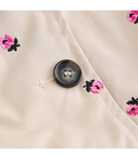 Womens/ladies Rose Trench Coat Tan Brown Cath Kidston