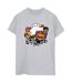 Disney Femme/Les femmes Big Hero 6 Baymax Group Manga Cotton Boyfriend T-Shirt (Gris sportif) - UTBI15764-1