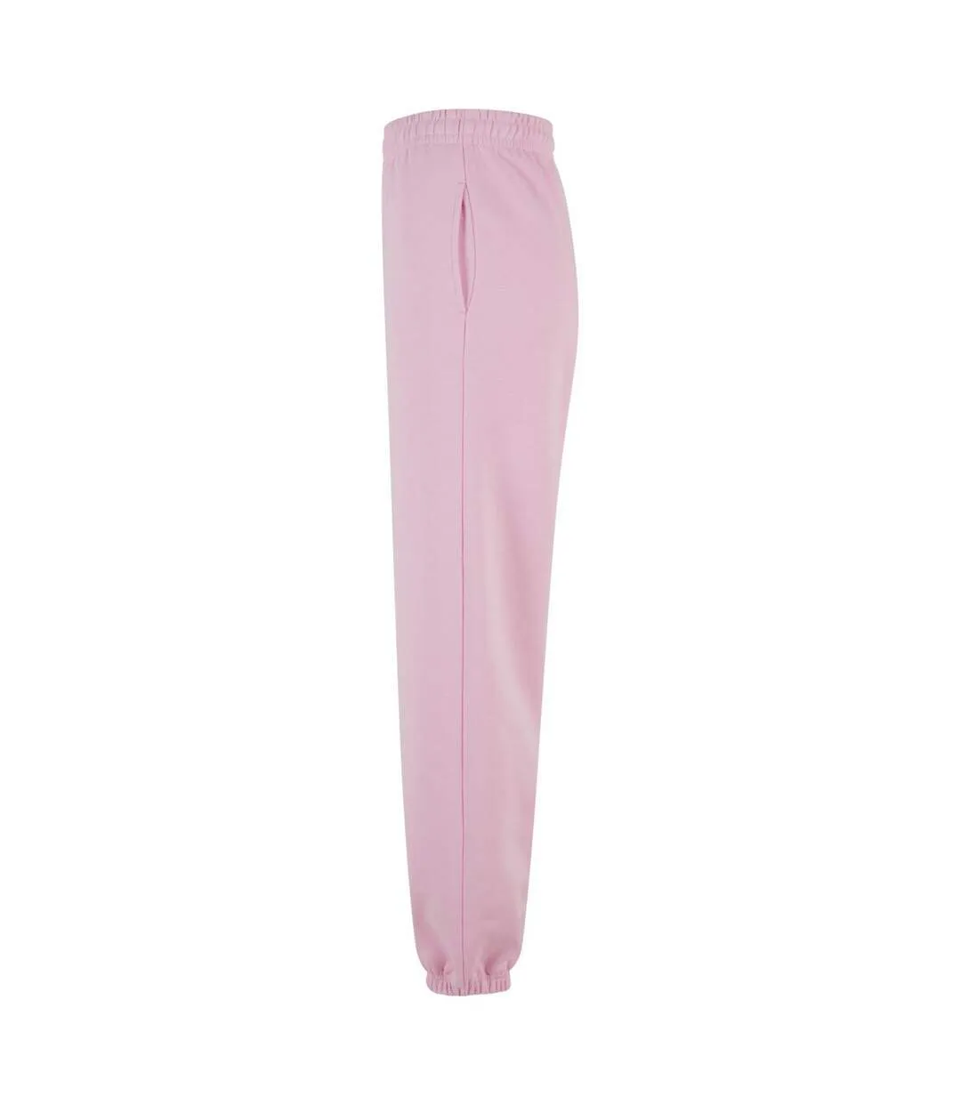 Pantalon De Jogging Fluffy Femme Rose Clair Build Your Brand-3