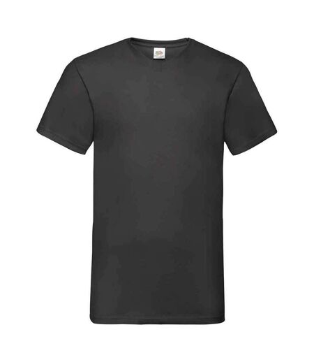 T-shirt valueweight homme noir Fruit of the Loom