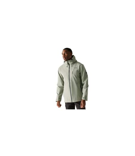 Veste Imperméable À Capuche Oklarna Homme Vert Pâle Regatta