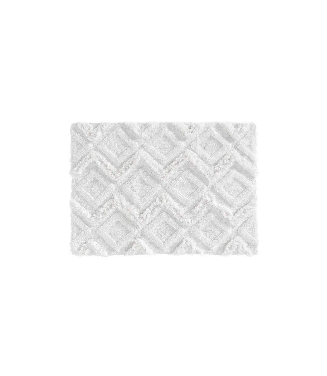 Tapis de Salle de Bain Ikatis 50x80cm Blanc-1