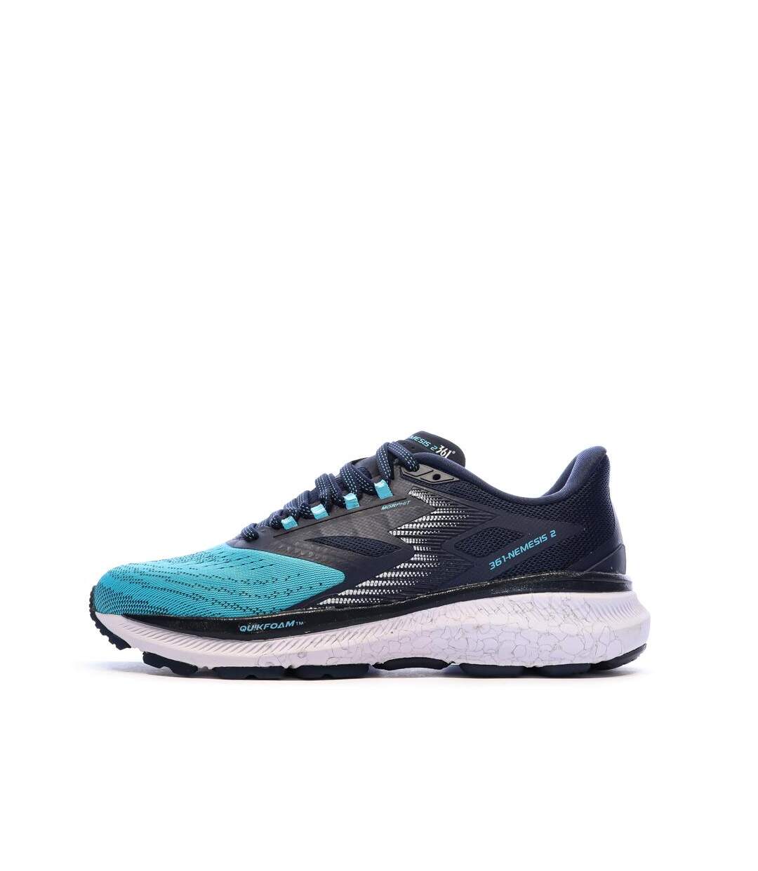 Chaussures de running bleu/marine femme 361° nemesis 2-1