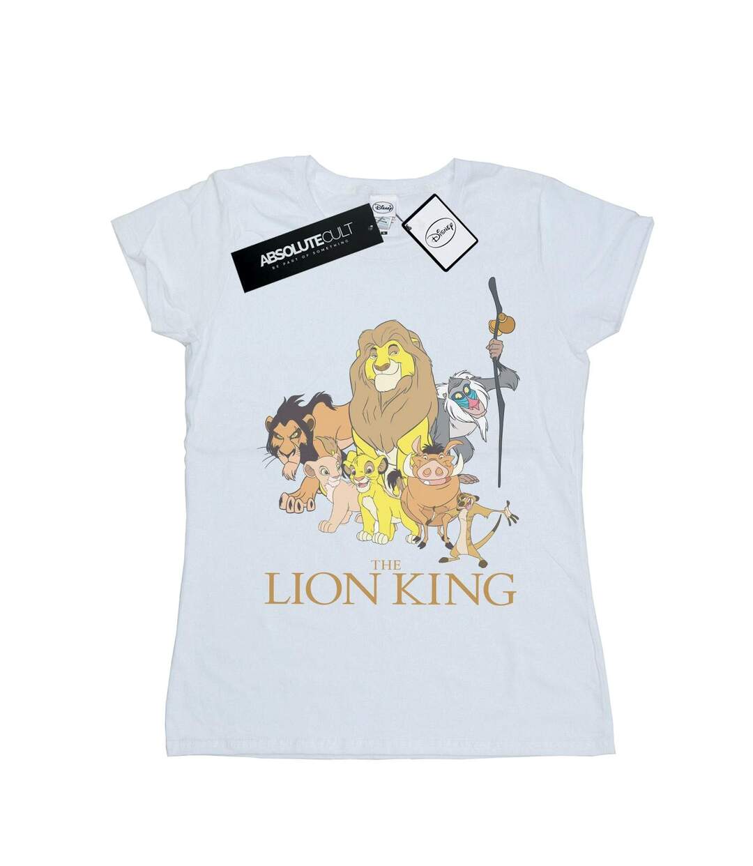 Disney T-shirt en coton du groupe Le Roi Lion Femme/Ladies (Blanc) - UTBI25023-1