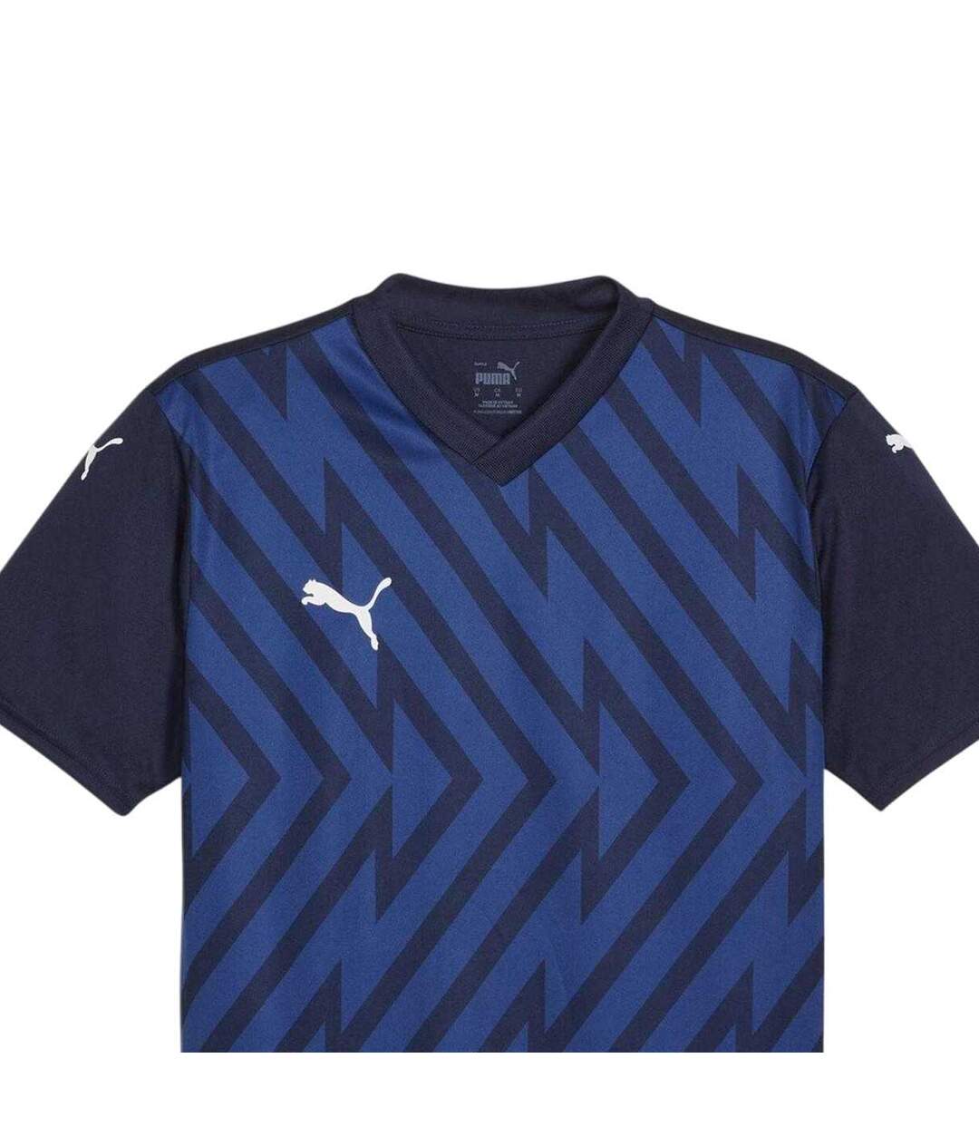 Mens Teamglory Jersey T-shirt Navy White Puma-3
