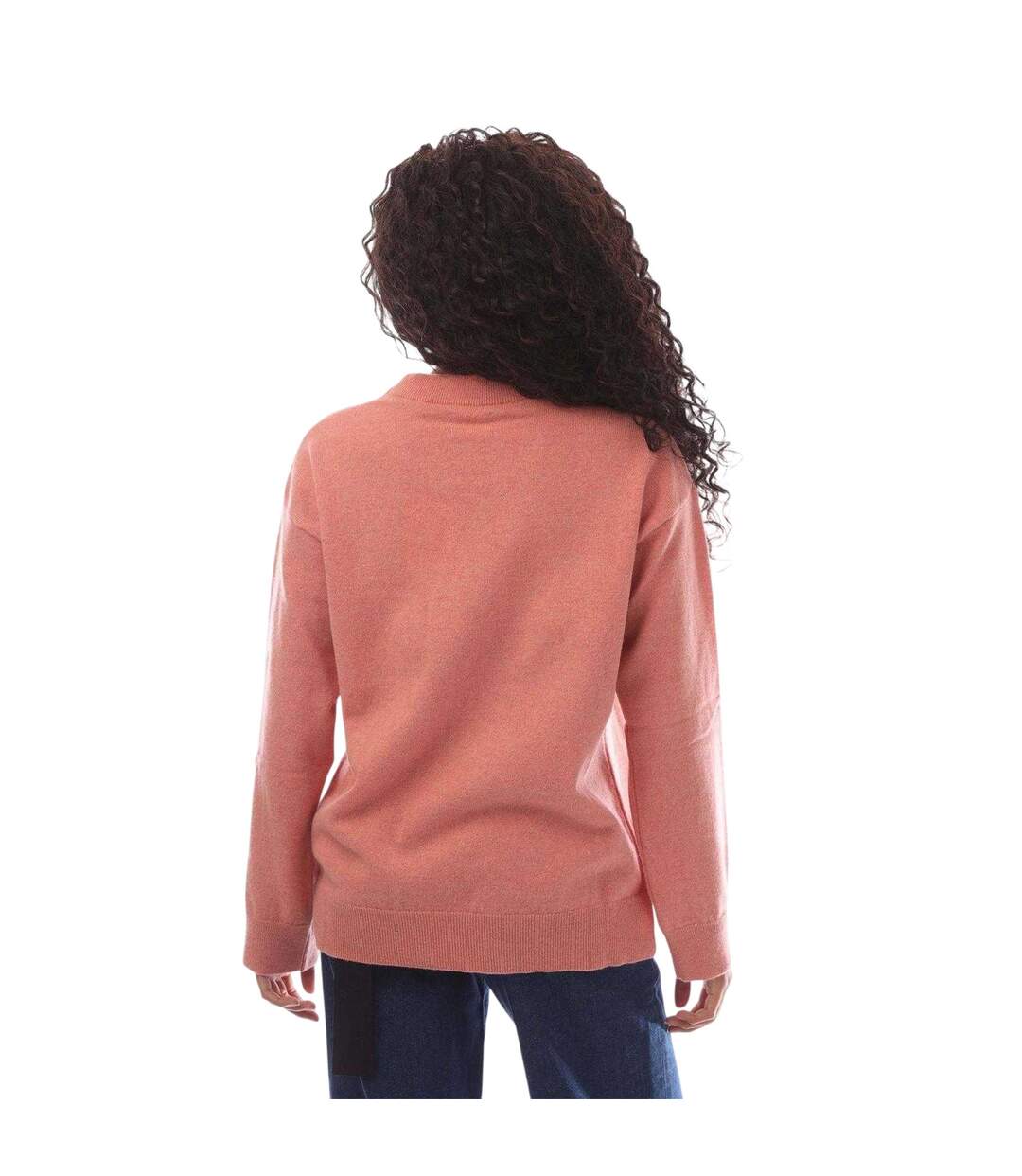 Pull Femme Rose Gant-2