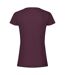 T-shirt Femme Bordeaux Fruit Of The Loom-2