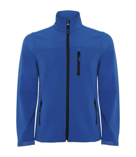 Veste Softshell Antartida Homme Bleu Roi Roly