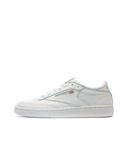 Baskets blanches femme reebok club c 85