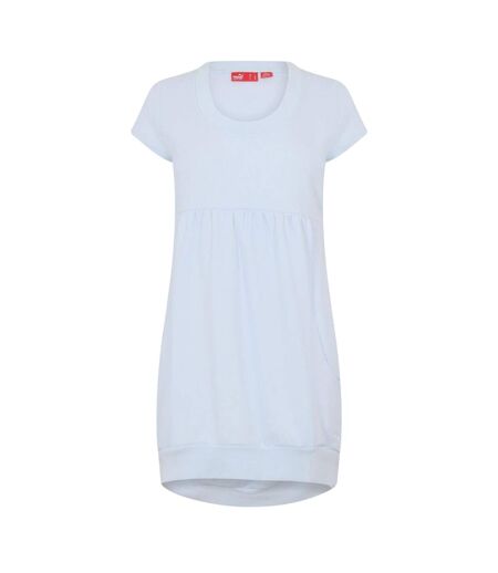 Womens/ladies Relaxed Fit Sweat Dress White Puma