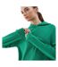 Sweat À Capuche F0955 Femme Vert 4F-1