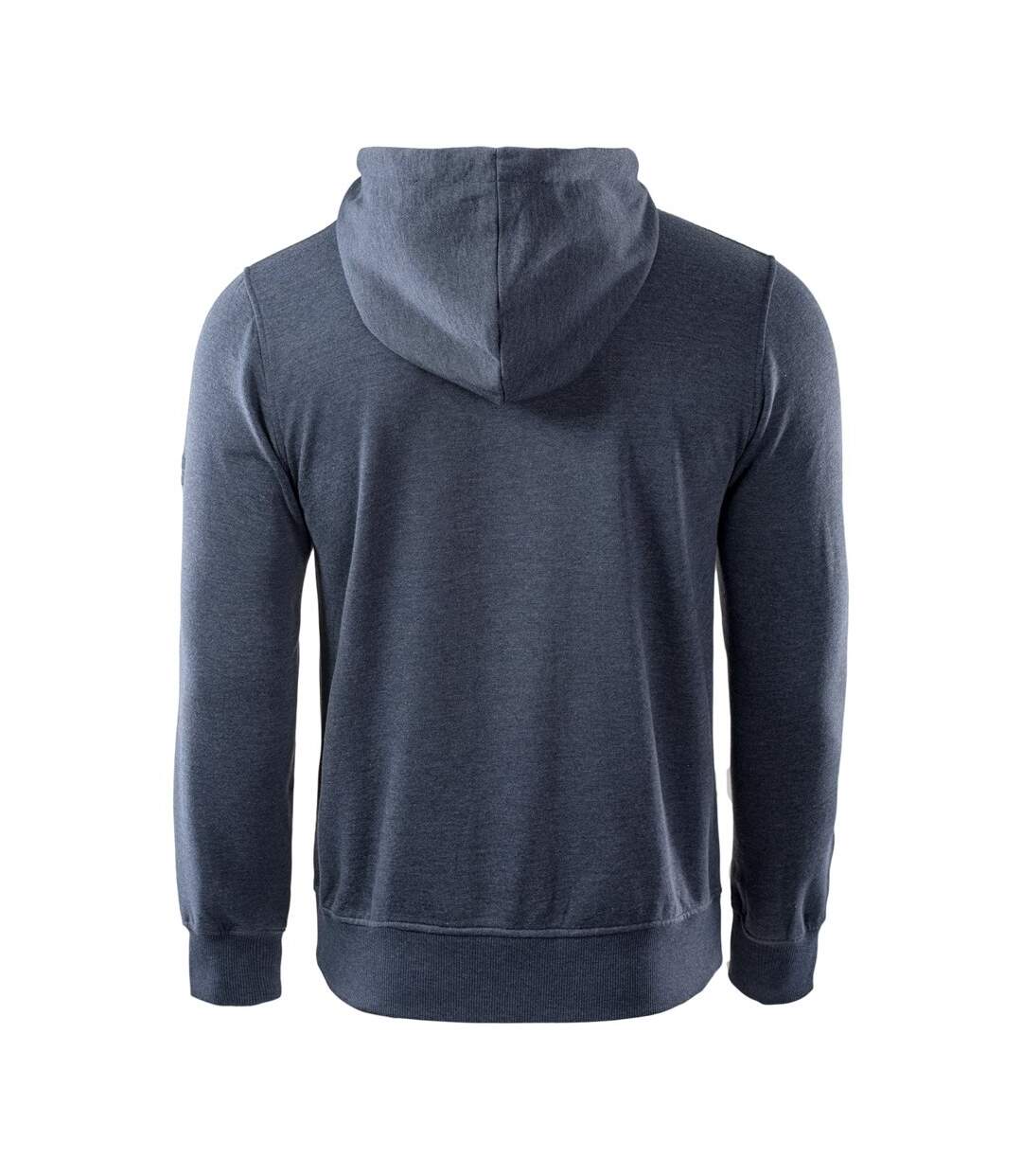 Veste À Capuche Silian Homme Bleu Marine Clair Chiné Hi-Tec-2