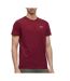 T-Shirt bordeaux homme pepe jeans originalss-1