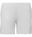short jersey Femme - PA152- blanc