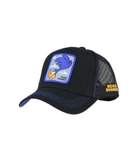 Casquette Trucker Motif Bip Bip Motif/style Capslab Freegun Noir Looney Tunes