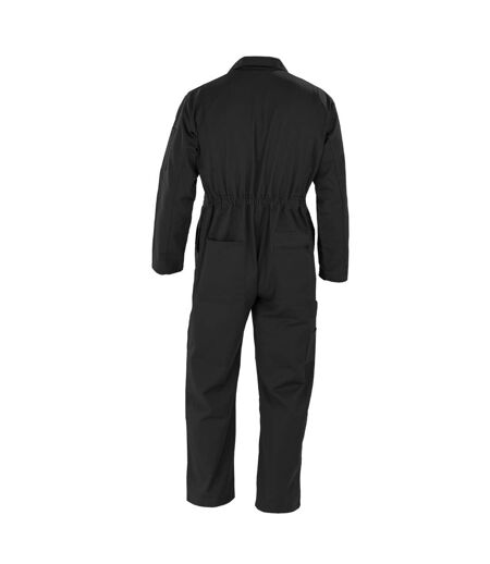Unisex Adult Action Overalls Black Result Genuine Recycled