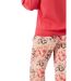 Pyjama pantalon resserré top manches longues Ocean Lisca-5