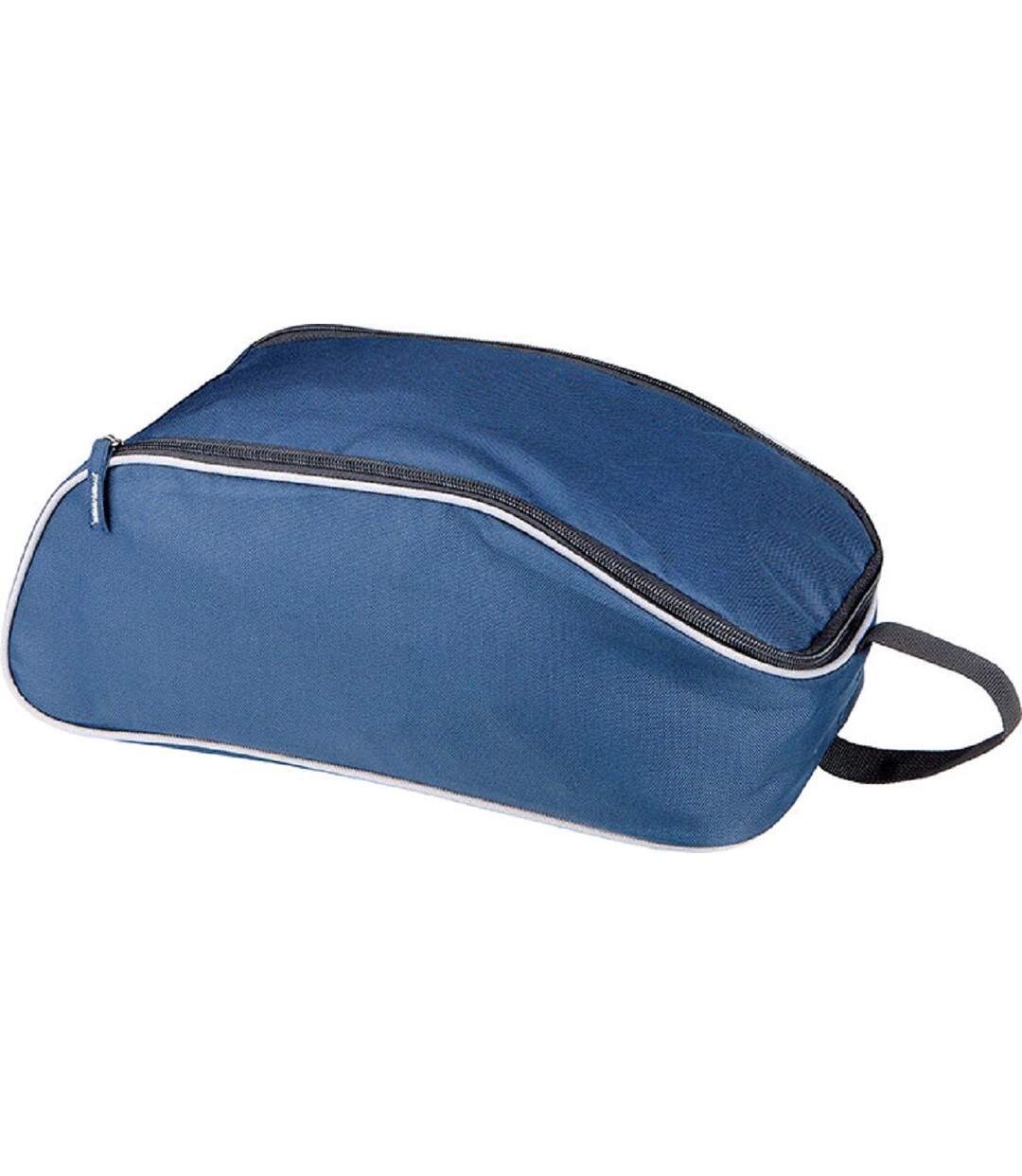 Sac range chaussures - KI0501 - bleu marine et gris clair-1
