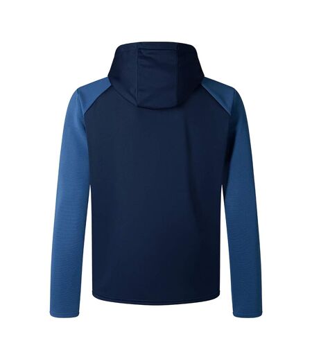 Sweat À Capuche Entraînement Elite Adulte Bleu Marine Canterbury
