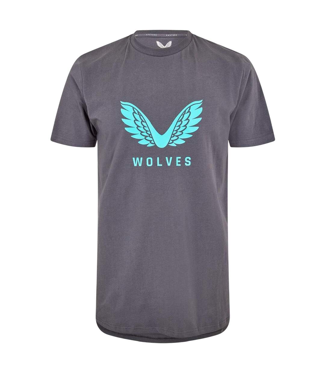 T-shirt Motif/style Loups Homme Gris Foncé Castore-1