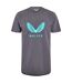 T-shirt Motif/style Loups Homme Gris Foncé Castore-1
