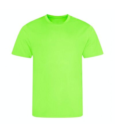 AWDis Cool Unisex Adult Recycled T-Shirt (Electric Green) - UTPC4718