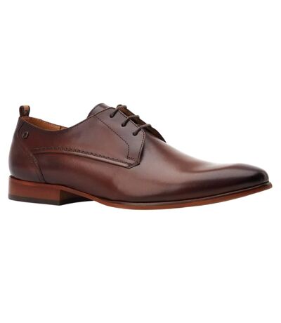 Richelieus Gambino Excel Homme Marron Foncé Base London