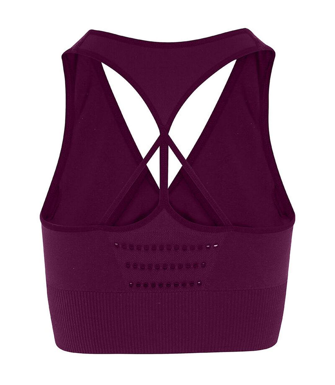 Brassière de sport reveal femme violet foncé TriDri