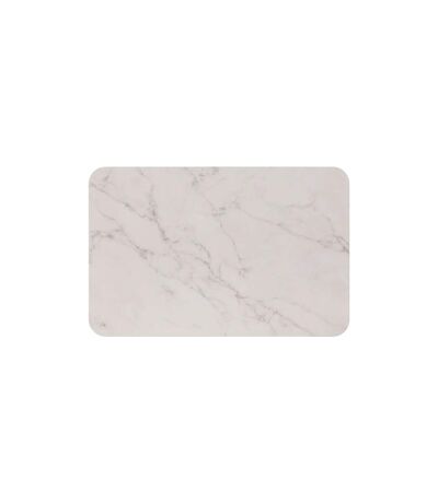 Tapis de Salle de Bain Diatomite 39x60cm Blanc