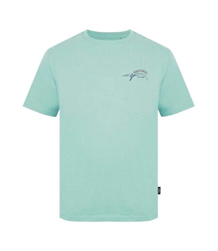 T-shirt Homme Turquoise Pâle Hot Tuna