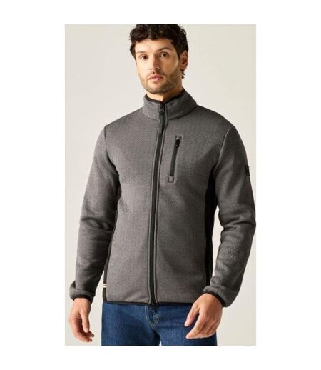 Mens Brayleigh Full Zip Fleece Jacket Ash Black Regatta