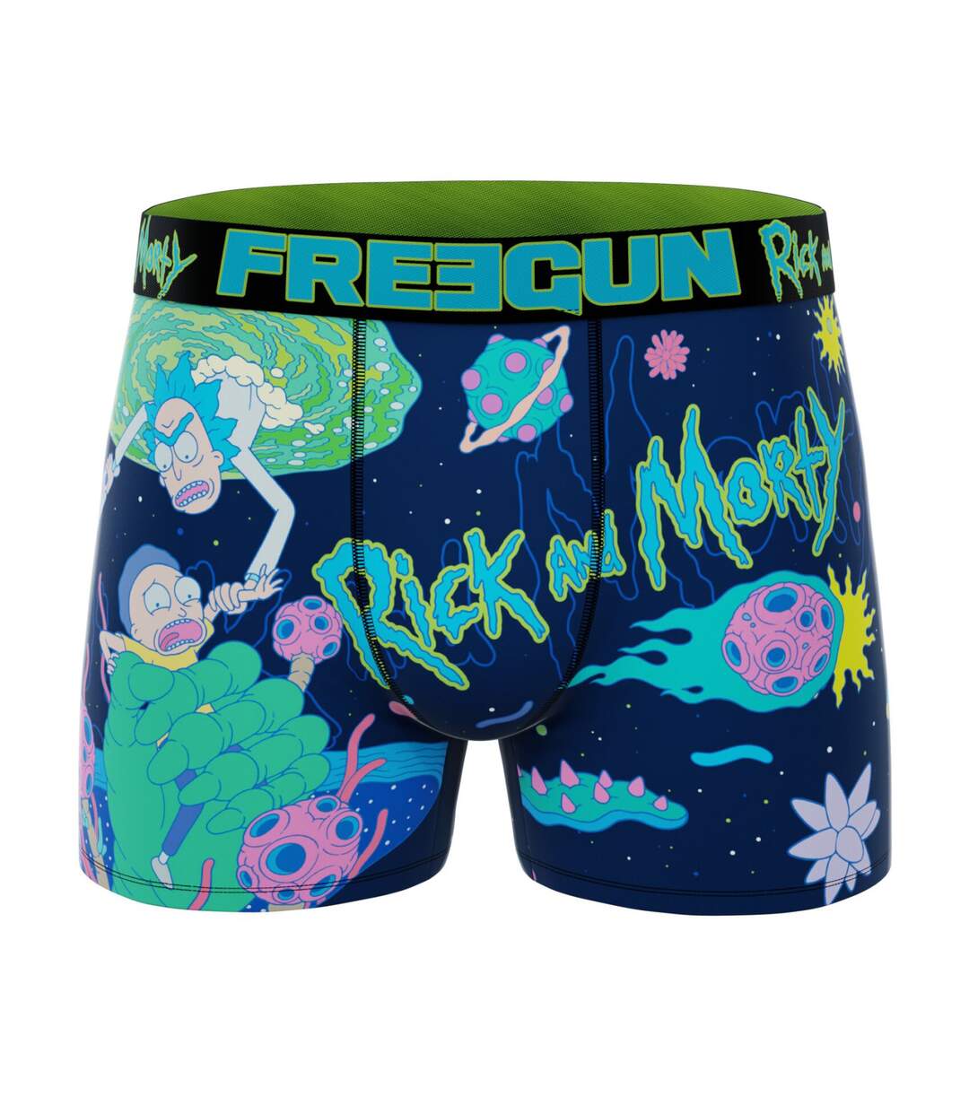 Lot de 3 boxers homme Rick & Morty Freegun-5
