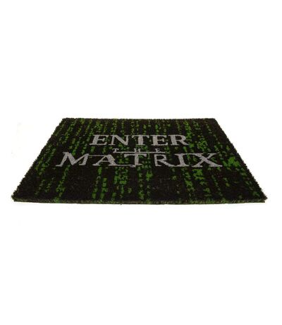The Matrix - Paillasson (Noir / Vert) (60 cm x 40 cm) - UTTA8651