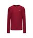 T-shirt Manches Longues Homme Rouge Rose Karrimor-1