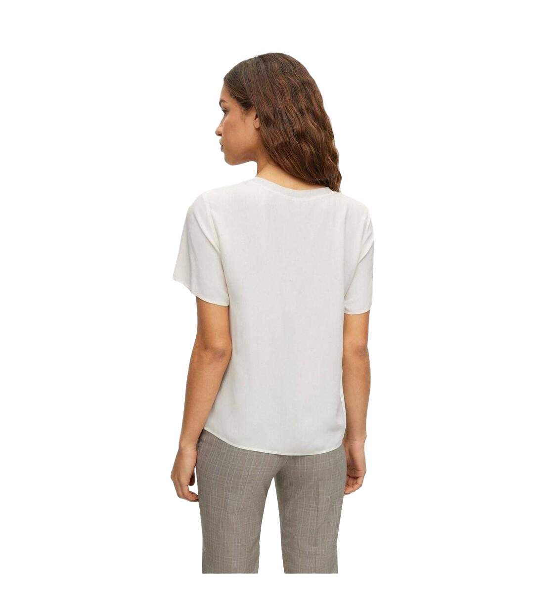 T-shirt Ilyeana Femme Blanc Boss-3