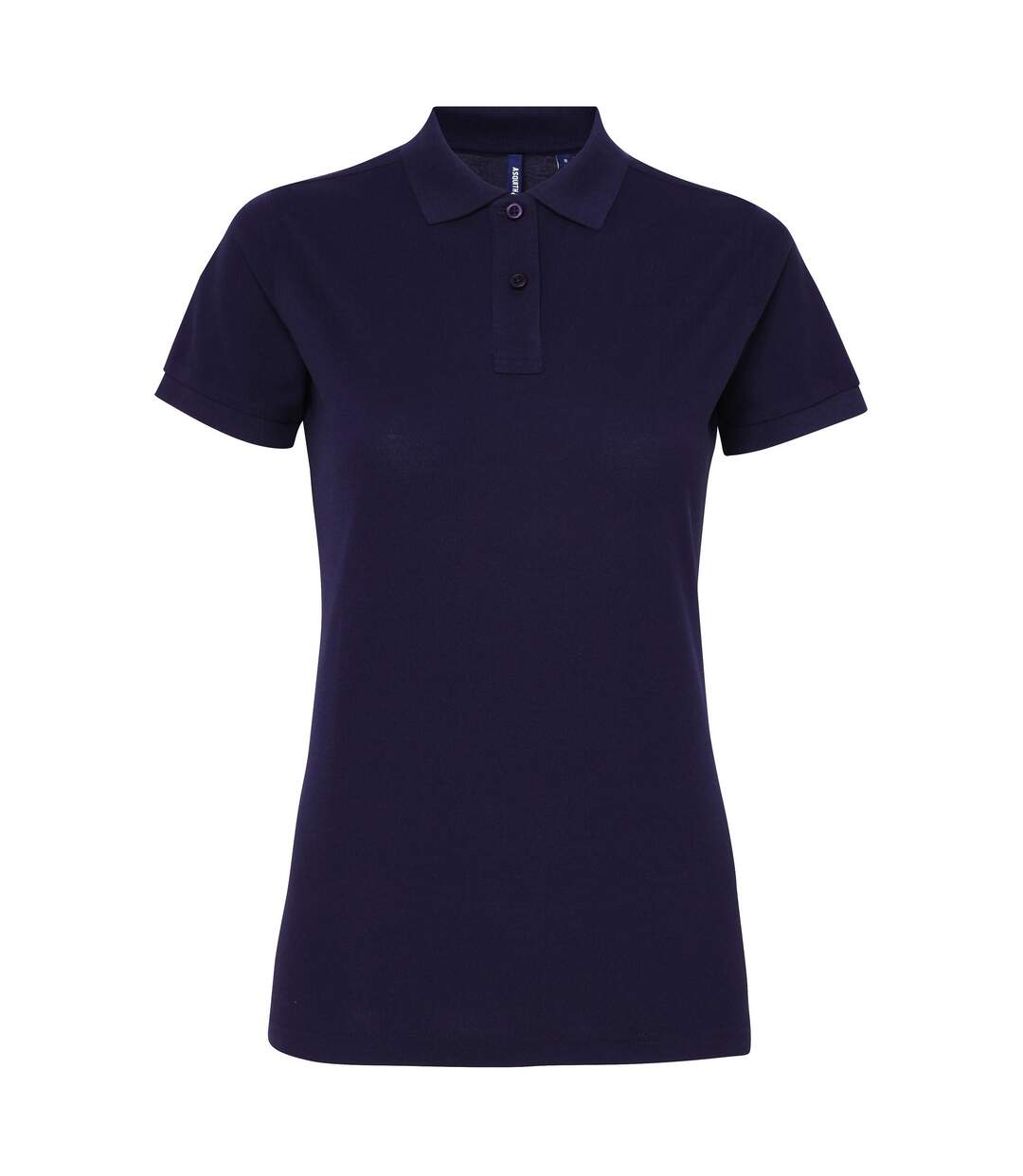 Polo manches courtes femme bleu marine Asquith & Fox