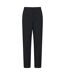 Womens/ladies Delta Fleece Lined Short Winter Trousers Black Mountain Warehouse-1