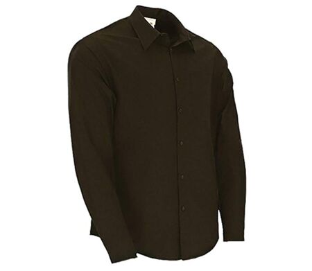 Chemise manches longues - Homme - VERONA - noir