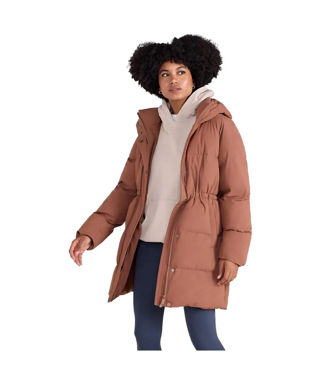 Manteau Maggie Femme Rouille Animal-2