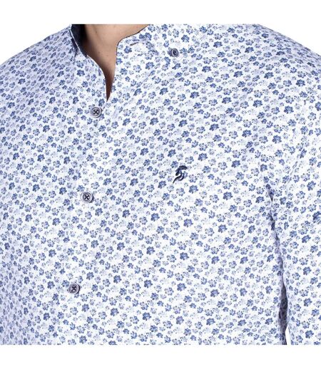 Chemise motifs à fleurs