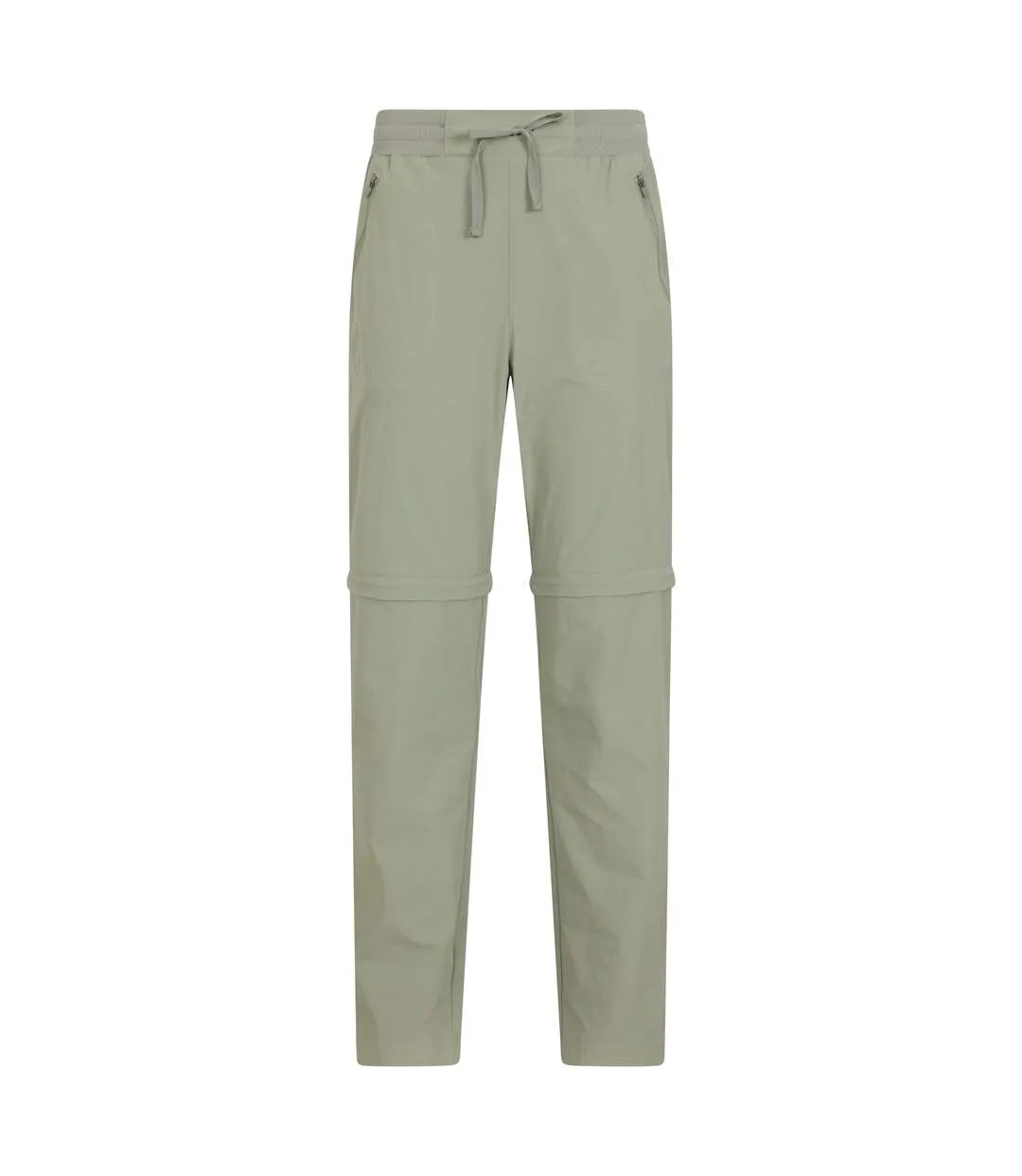 Womens/ladies Explorer Zip-off Trousers Navy Mountain Warehouse-2