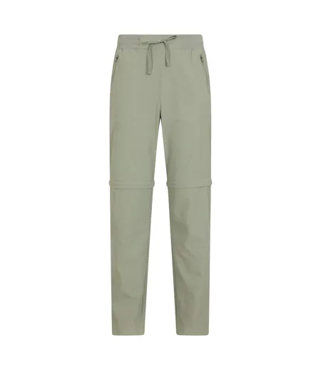 Womens/ladies Explorer Zip-off Trousers Navy Mountain Warehouse