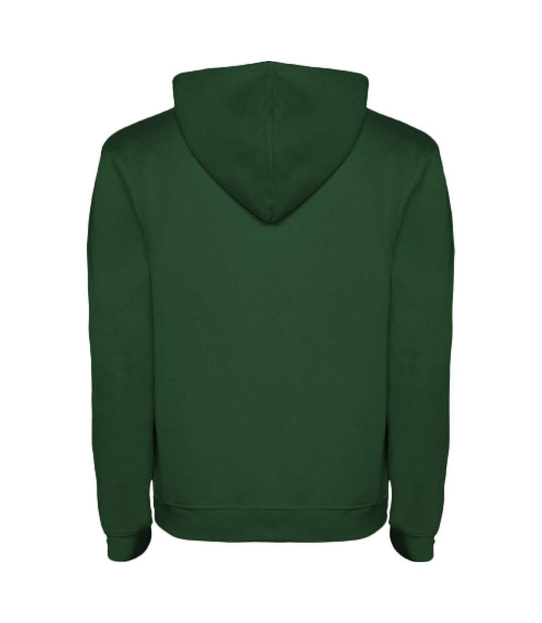 Sweat à capuche urban homme vert bouteille / gris chiné Roly-2