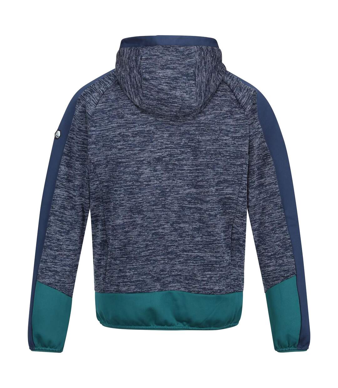 Mens Cadford Iv Marl Fleece Jacket Admiral Blue Pacific Green Regatta-2